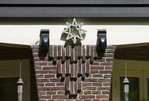 Detail van de zuidwesthoek van De Ster.
<br/>
Marcel Westhoff, juli 2015